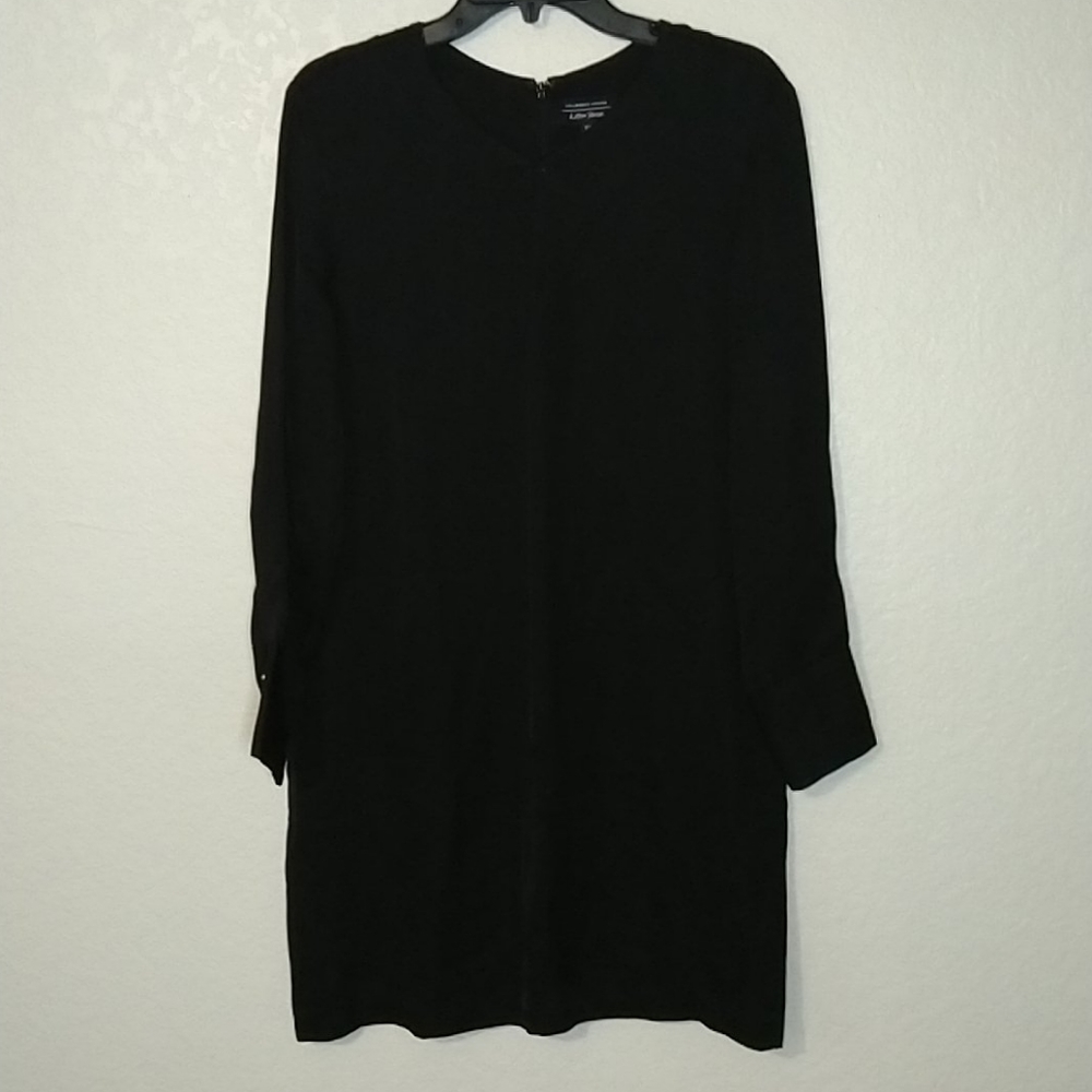 & Other Stories Black Long-Sleeve Mini Dress